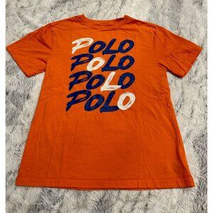 Polo Ralph Lauren Youth Boys M 10/12 Graphic Short Sleeve Color Changing Shirt